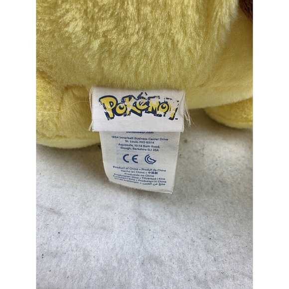 2016 Pokemon Build A‎ Bear 18" Pikachu Stuffed Plush Toy BAB. Nintendo - Picture 6 of 9